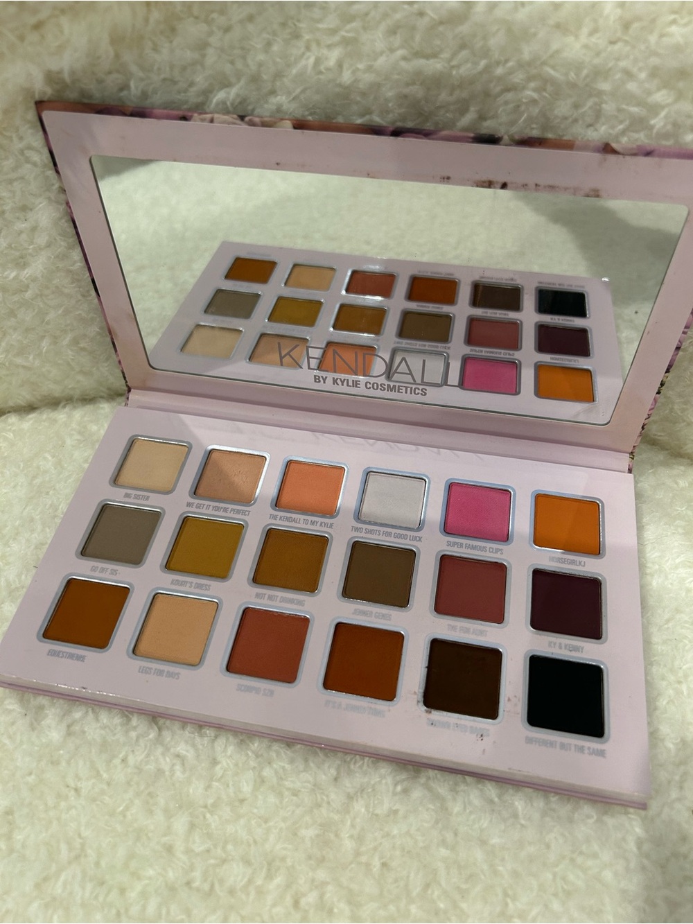 Kylie Cosmetics Kendall Eyeshadow Palette - Pink, Orange, Brown